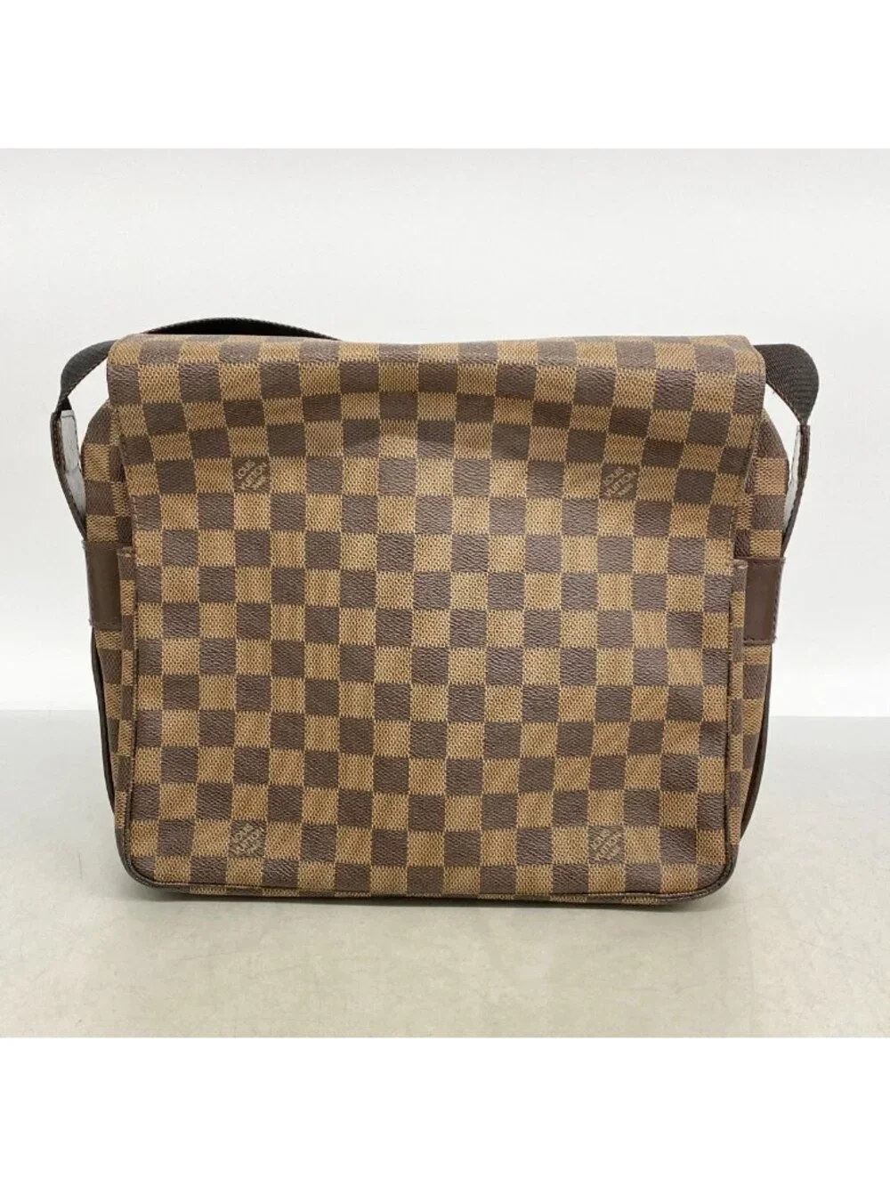 Louis Vuitton Shoulder Bag Damier Naviglio Ebene